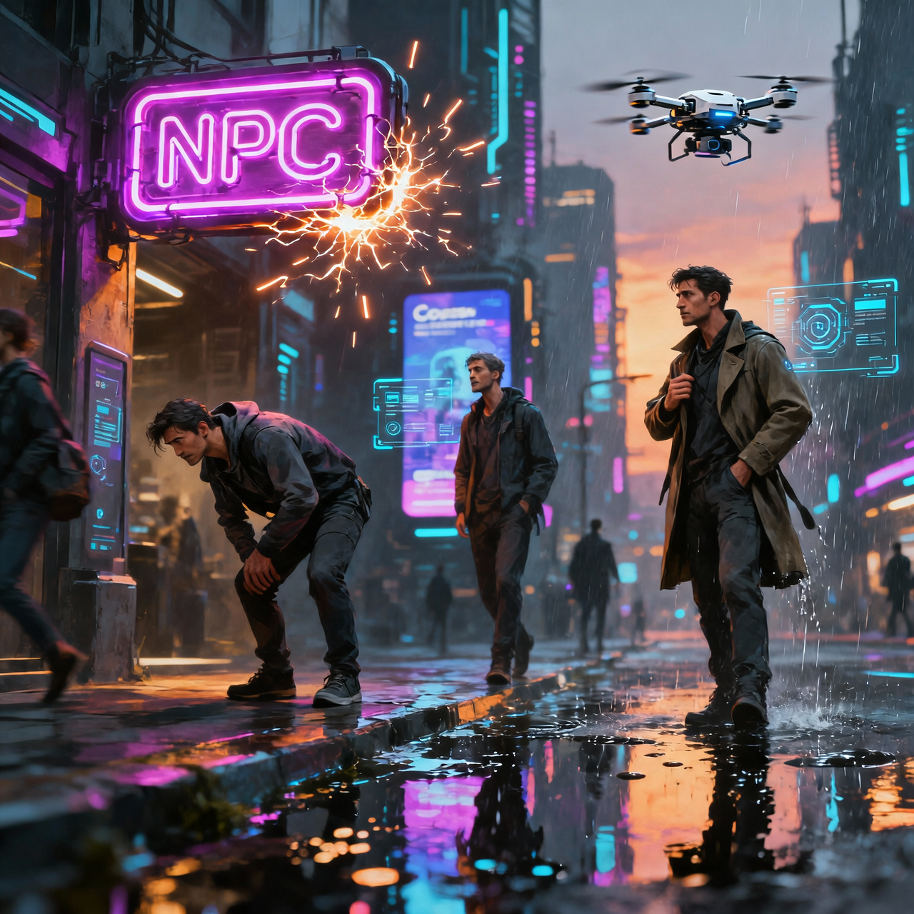 Context aware NPC behavior