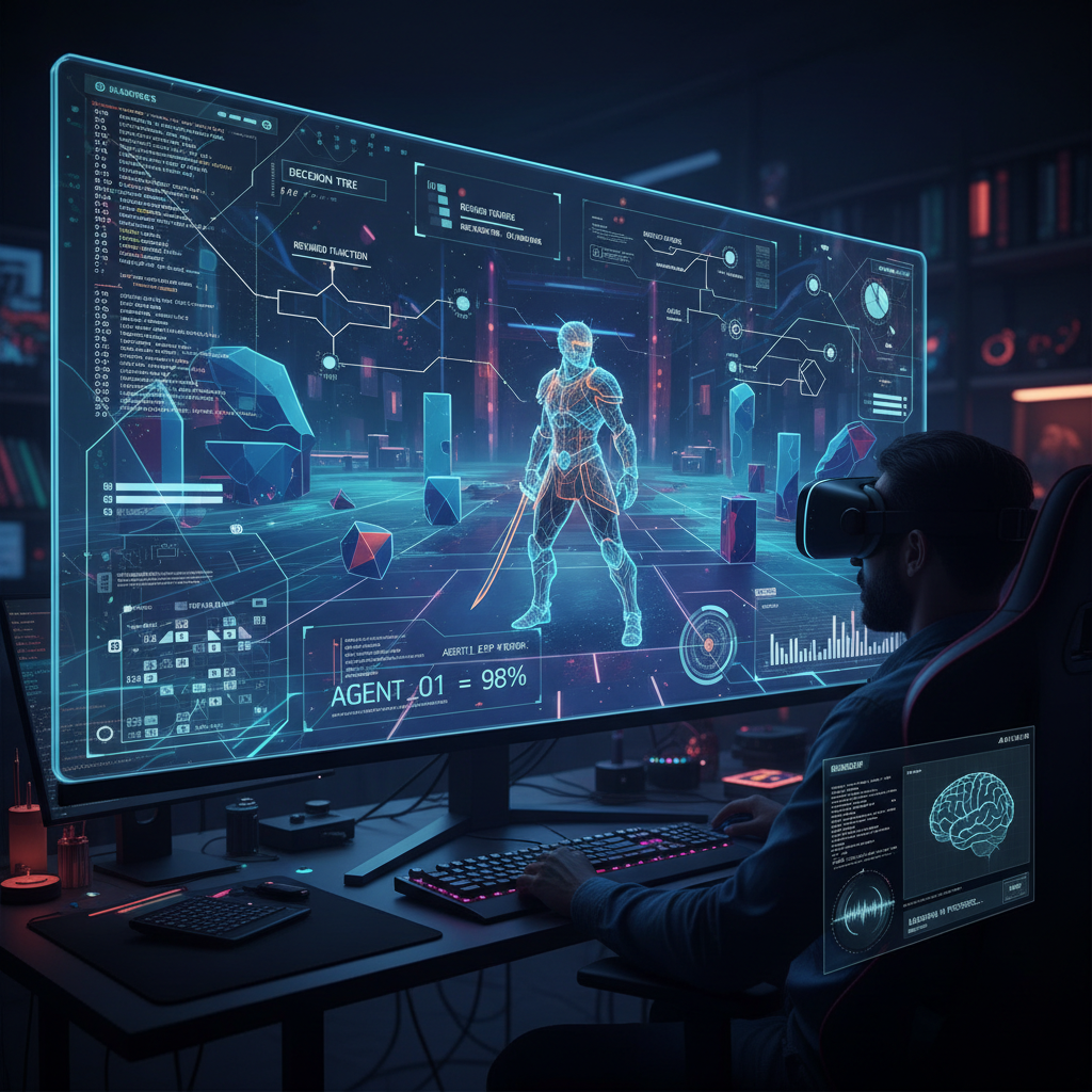 Learning algorithms in gameplay